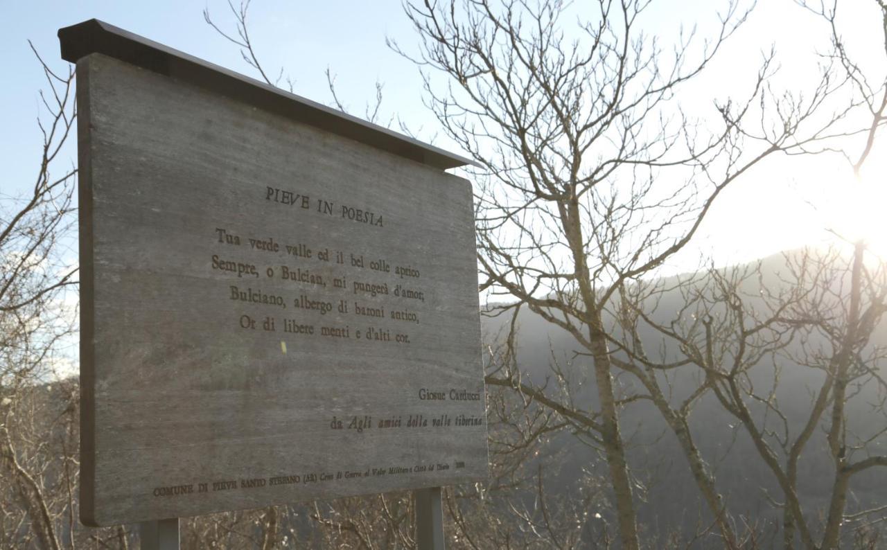 Poet's Rest Villa Pieve Santo Stefano Buitenkant foto